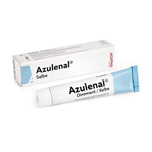 Azulenal Ointment with Guaiazulene for Eczema   Wound and Healing Ointment for Diaper Rashes  Itches  Cuts  Burns    Sore Nipples   Suitable for Use for Babies and Nursing Mothers   Made in Europe