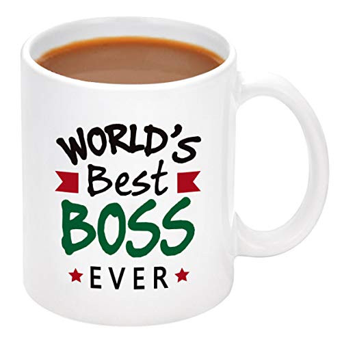 Best Boss Ever Mug Best Boss Mug the Office Boss Ever Gifts for Men Women Worlds Best Boss Presents Gifts 11 Oz White