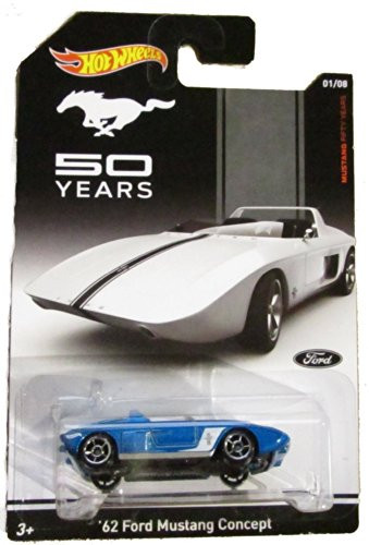 Hot Wheels - Mustang Fifty Years - 01-08 -  62 Ford Mustang Concept
