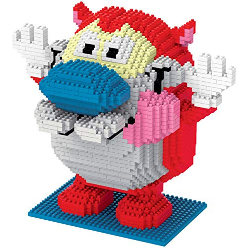 FOCO Nickelodeon Ren and Stimpy 3D BRXLZ Character, Stimpy