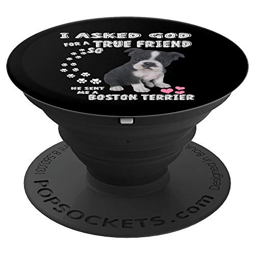 Boston Terrier Gifts  American Gentleman  Boston Terrier PopSockets Grip and Stand for Phones and Tablets
