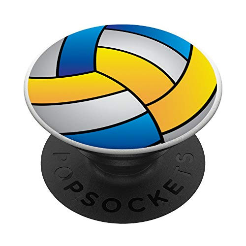 Volleyball Life   Volleyball Mom   Bump Set Spike Gift Idea PopSockets Grip and Stand for Phones and Tablets