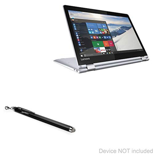 Lenovo Yoga 710 11 in Stylus Pen  BoxWave  EverTouch Capacitive Stylus  Fiber Tip Capacitive Stylus Pen for Lenovo Yoga 710 11 in - Jet Black