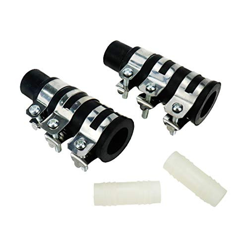 Dishwasher Connector Karcy Garbage Disposal Dishwasher Connector Use for Connecting Dishwasher to Disposer 3-5-8  Height Black Pack of 2