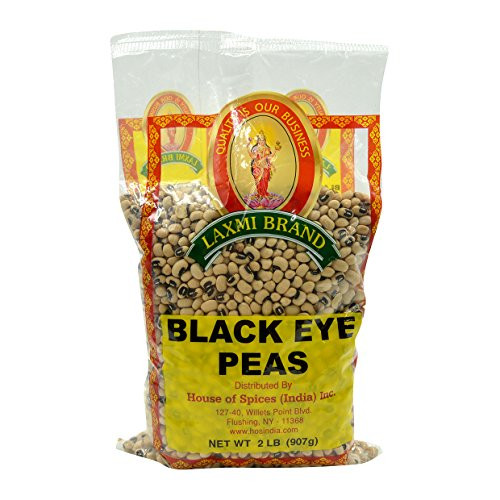 Laxmi All-Natural Black Eye Peas-Beans -2lbs