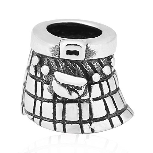 Scotland Skirt Charms Original 925 Sterling Silver Beads Fits European Charms Bracelet
