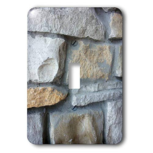 3dRose lsp283391 Stone Wall Toggle Switch  Multicolor