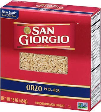 San Giorgio Orzo Pasta 16 oz box pack of 2