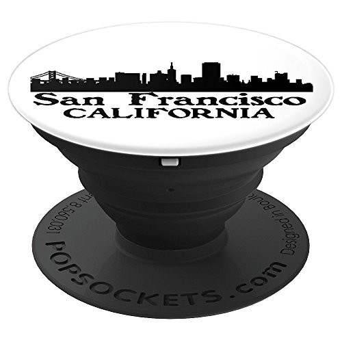 San Francisco California Home  San Francisco City Skyline PopSockets Grip and Stand for Phones and Tablets