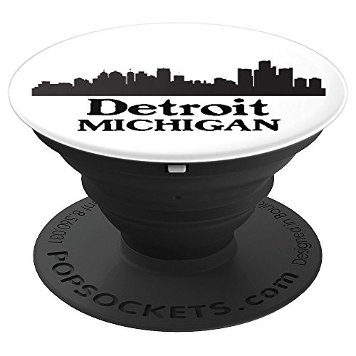 Detroit Michigan Home Detroit City Skyline PopSockets Grip and Stand for Phones and Tablets Detroit Michigan Home Detroit City Skyline PopSockets Grip and Stand for Phones and Tablets