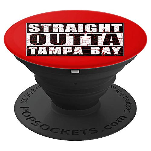 Straight Outta Tampa Bay Fantasy Football Fan Hometown Pride PopSockets Grip and Stand for Phones and Tablets Straight Outta Tampa Bay Fantasy Football Fan Hometown Pride PopSockets Grip and Stand for Phones and Tablets