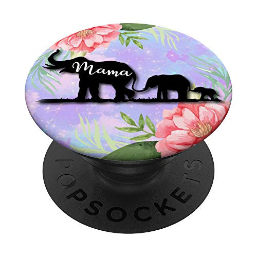 Stylish Mama Elephant Phone Grip for Mom PopSockets PopGrip  Swappable Grip for Phones   Tablets Stylish Mama Elephant Phone Grip for Mom PopSockets PopGrip  Swappable Grip for Phones   Tablets