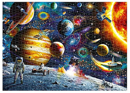 Marvelous Monkey Puzzle - 1000 Pieces Space Traveler Jigsaw Puzzles for Adults and Kids