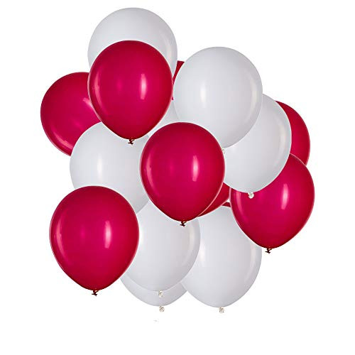Tim Lin 12 inch White and Red Balloons Quality Red and White Balloons Premium Latex Balloons Helium Balloons Party Decoration Supplies Balloons Pack of 100 3-2g-pcs Tim Lin 12 inch White and Red Balloons Quality Red and White Balloons Premium Latex Balloons Helium Balloons Party Decoration Supplies Balloons Pack of 100 3-2g-pcs
