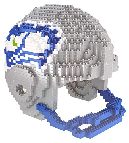 BRXLZ Retro Helmet 3D Building Set - Seattle Seahawks