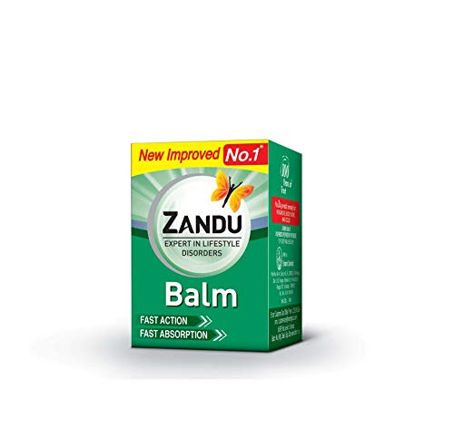 8 X Zandu Balm Fast Pain Relief Headache Body Ache   Cold Ayurvedic 8ml X 8 Pack