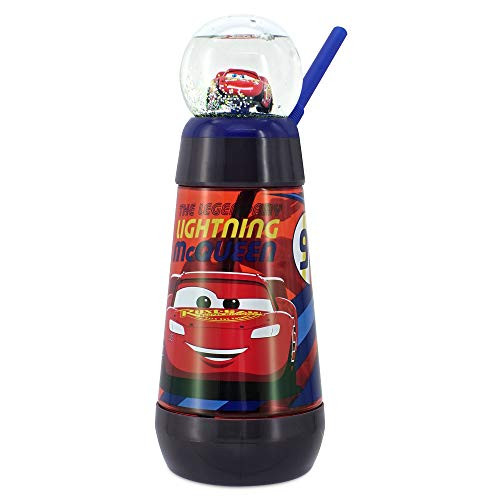 Disney Pixar Cars Snowglobe Tumbler with Straw