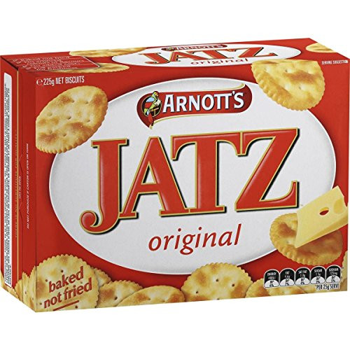 Arnotts Jatz 225g Original Cracker Biscuits