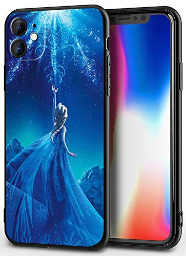 iPhone 11 Case - Cute Anime Design Ultra-Thin Cover Cases for iPhone 11 6-1  Frozen-Elsa