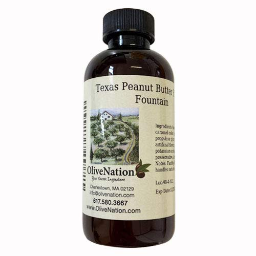 OliveNation Texas Peanut Butter Flavor Fountain 4 Ounce OliveNation Texas Peanut Butter Flavor Fountain 4 Ounce