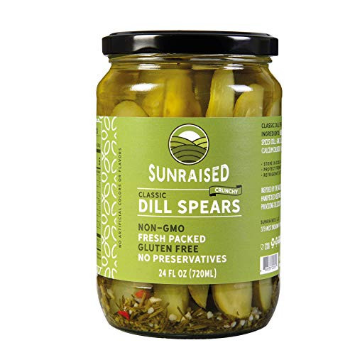 Sunraised Kosher Dill Spears Pickles  24oz