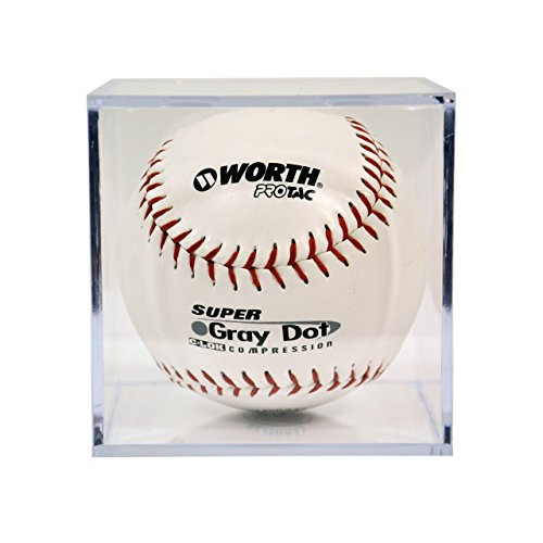 SAFTGARD SUPPLIES Softball Square Display Case Cube Holder
