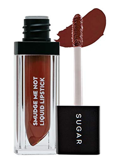 SUGAR Cosmetics Smudge Me Not Liquid Lipstick Matte Long Lasting- 12 Don Fawn Yellow Brown 4-5 ml SUGAR Cosmetics Smudge Me Not Liquid Lipstick Matte Long Lasting- 12 Don Fawn Yellow Brown 4-5 ml