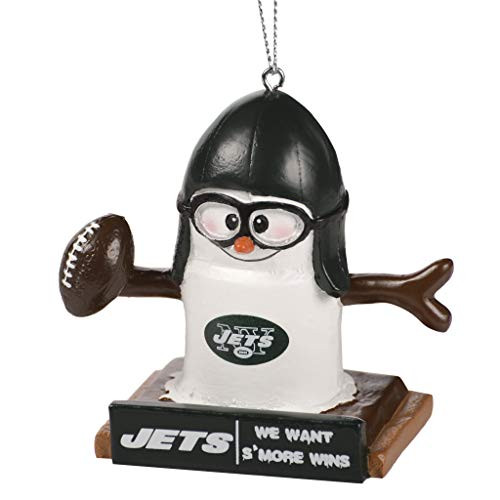 FOCO NFL New York Jets Thematic Smores Ornamentthematic Smores Ornament  Team Color  One Size