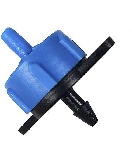 One Stop Outdoor 50-Pack - 2 Gallons Per Hour Pressure Compensating Drip Emitters - Premium Drippers for Drip Irrigation 2 Gallons Per Hour