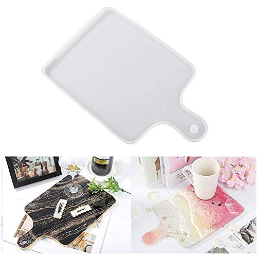 Silicone Resin Molds  Tray Molds for Epoxy Resin  DIY Silicone Serving Board  Resin Serving Tray  Tray molds with Sides for Resin Casting?Great for Home Decoration Art