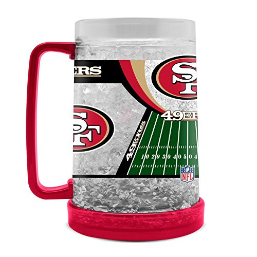 NFL San Francisco 49Ers 16oz Crystal Freezer Mug NFL San Francisco 49Ers 16oz Crystal Freezer Mug
