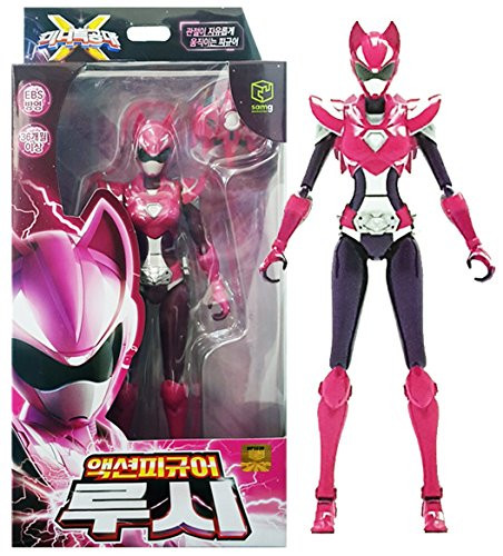 MINI FORCE 2018 New Version Miniforce X Lucy Korean Robot Action Figure Pink 6.9" Joints Move