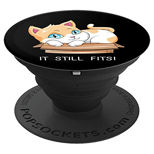 Cat in box cat lover Cat mom Girl Woman Gift PopSockets Grip and Stand for Phones and Tablets Cat in box cat lover Cat mom Girl Woman Gift PopSockets Grip and Stand for Phones and Tablets