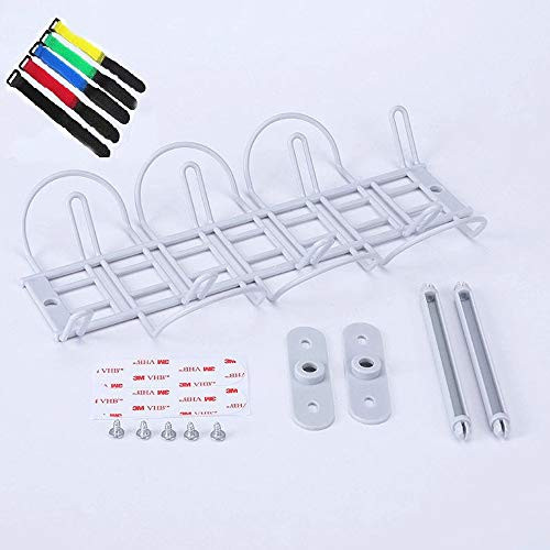 Under Desk Cable Organizer for Wire Management  Metal Wire Cable Tray for Desks  Offices  TV  Computer and Kitchens  Desk Cable Management
