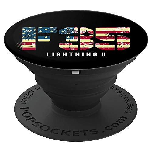 F-35 Lightning II American Fighter jet PopSockets Grip and Stand for Phones and Tablets