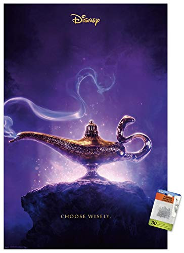 Disney Aladdin - Teaser Wall Poster with Push Pins