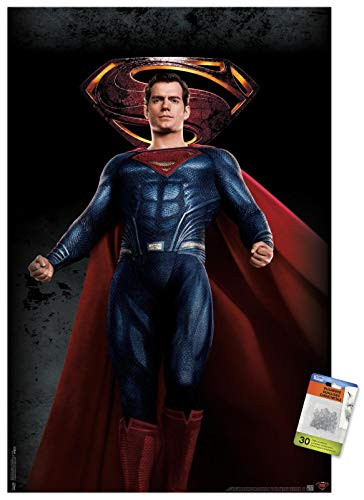 DC Comics Movie - Justice League - Superman Wall Poster with Push Pins