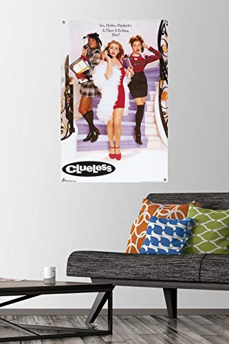 Clueless - One Sheet Wall Poster with Push Pins