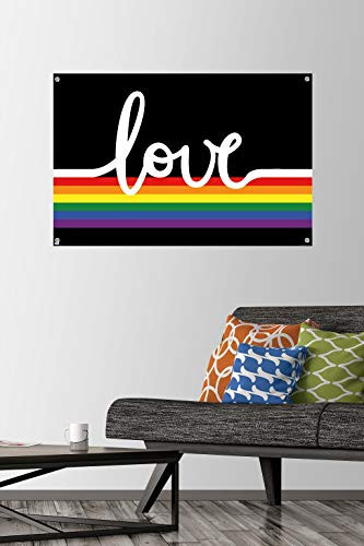 Love Wall Poster with Push Pins