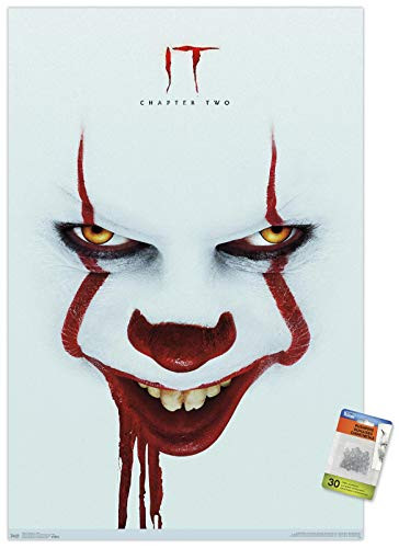 IT  Chapter 2 - Smile One Sheet Wall Poster with Push Pins