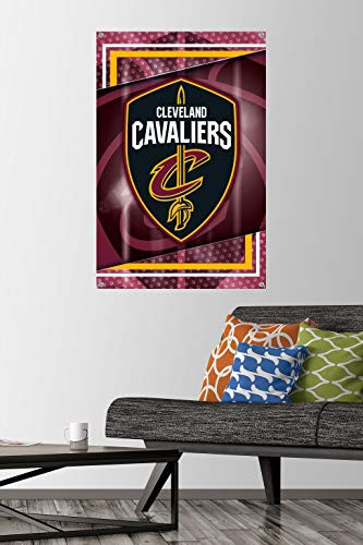 NBA Cleveland Cavaliers - Logo 17 Wall Poster with Push Pins