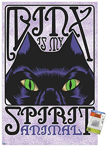 Disney Hocus Pocus - Binx Wall Poster with Push Pins