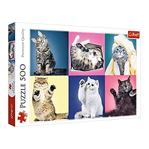 Trefl 500 Piece Jigsaw Puzzles  Kittens