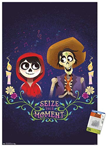 Disney Pixar Coco - Remember Me Wall Poster with Push Pins