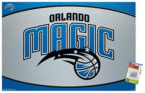 NBA Orlando Magic - Logo 14 Wall Poster with Push Pins