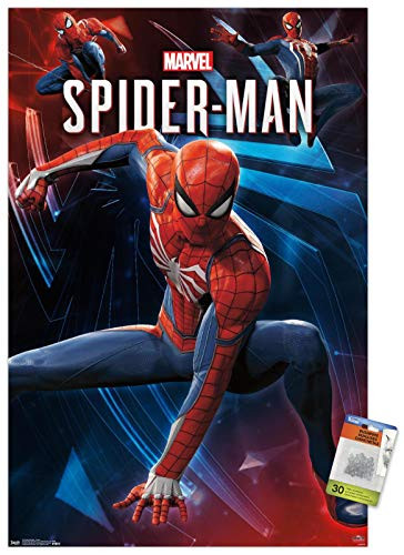 Marvel Comics - Spider-Man - Poses Wall Poster with Push Pins