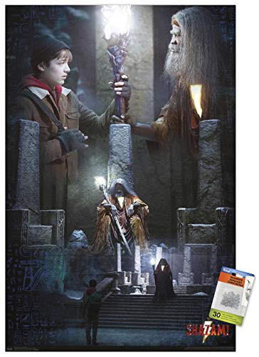 DC Comics Movie - Shazam - The Wizard Wall Poster with Push Pins