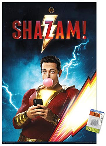 DC Comics Movie - Shazam - Chill Wall Poster with Push Pins