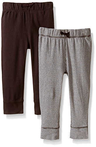Carter s Baby Boys  2 Pack Pants Baby - Brown-Brown Stripe- 18M