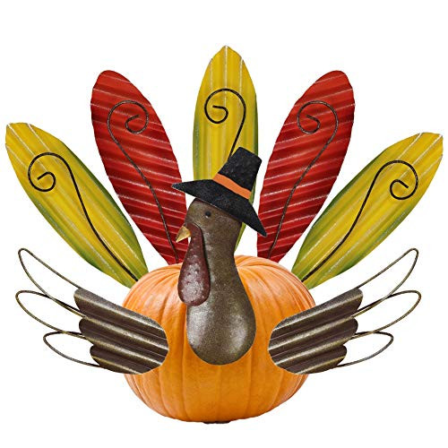 FORUP Pumpkin Turkey Making Kit Metal Thanksgiving DIY Pumpkin Poke into Pumpkin Thanksgiving Pumpkin Decoration for Autumn Fall Thanksgiving Harvest Home Decor FORUP Pumpkin Turkey Making Kit Metal Thanksgiving DIY Pumpkin Poke into Pumpkin Thanksgiving Pumpkin Decoration for Autumn Fall Thanksgiving Harvest Home Decor